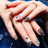 Maximalist nails. Reusable nail extensions. 