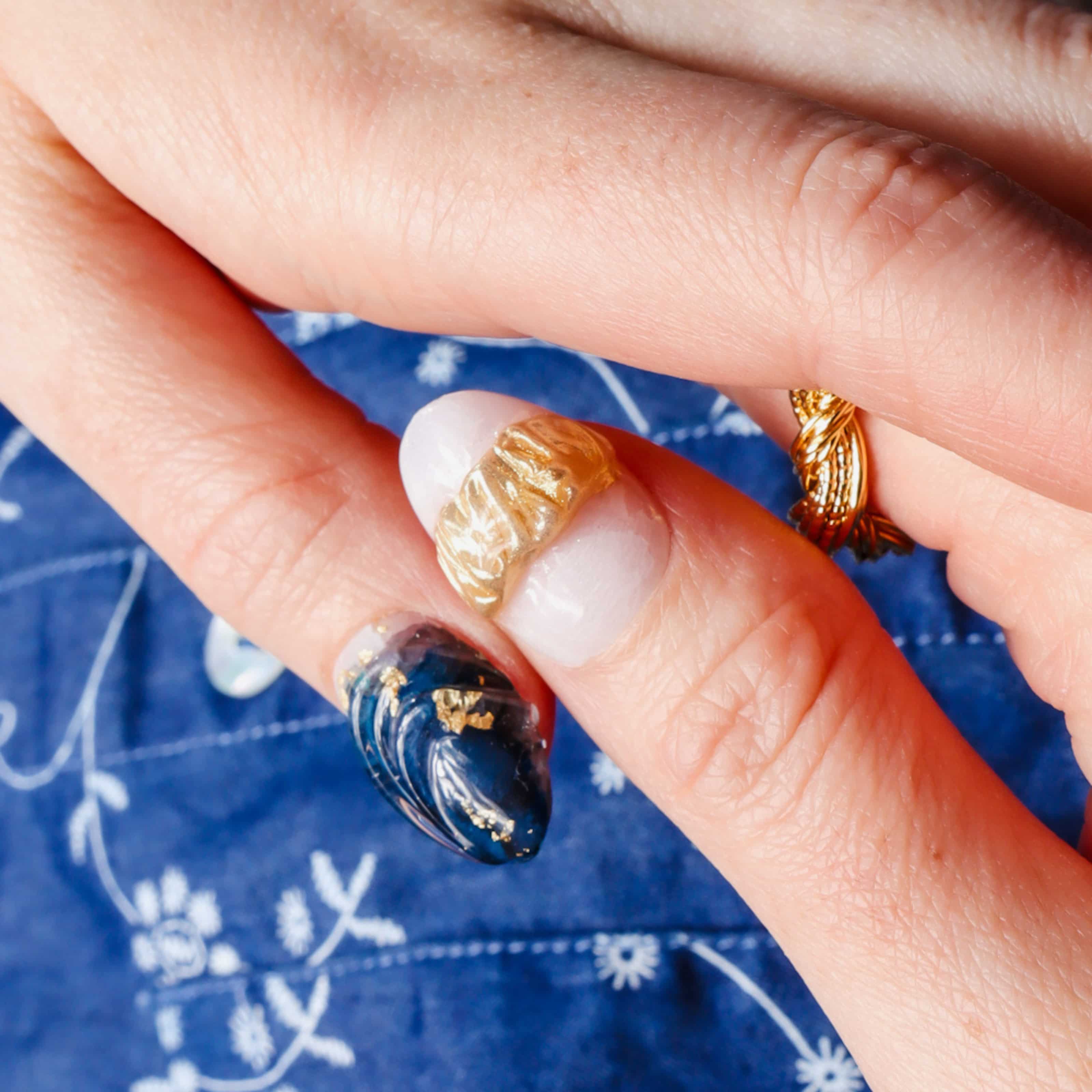 Maximalist nails. Reusable nail extensions. 
