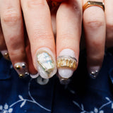 Maximalist nails. Reusable nail extensions. 