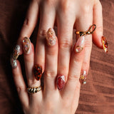 Maximalist nails. Reusable nail extensions. 