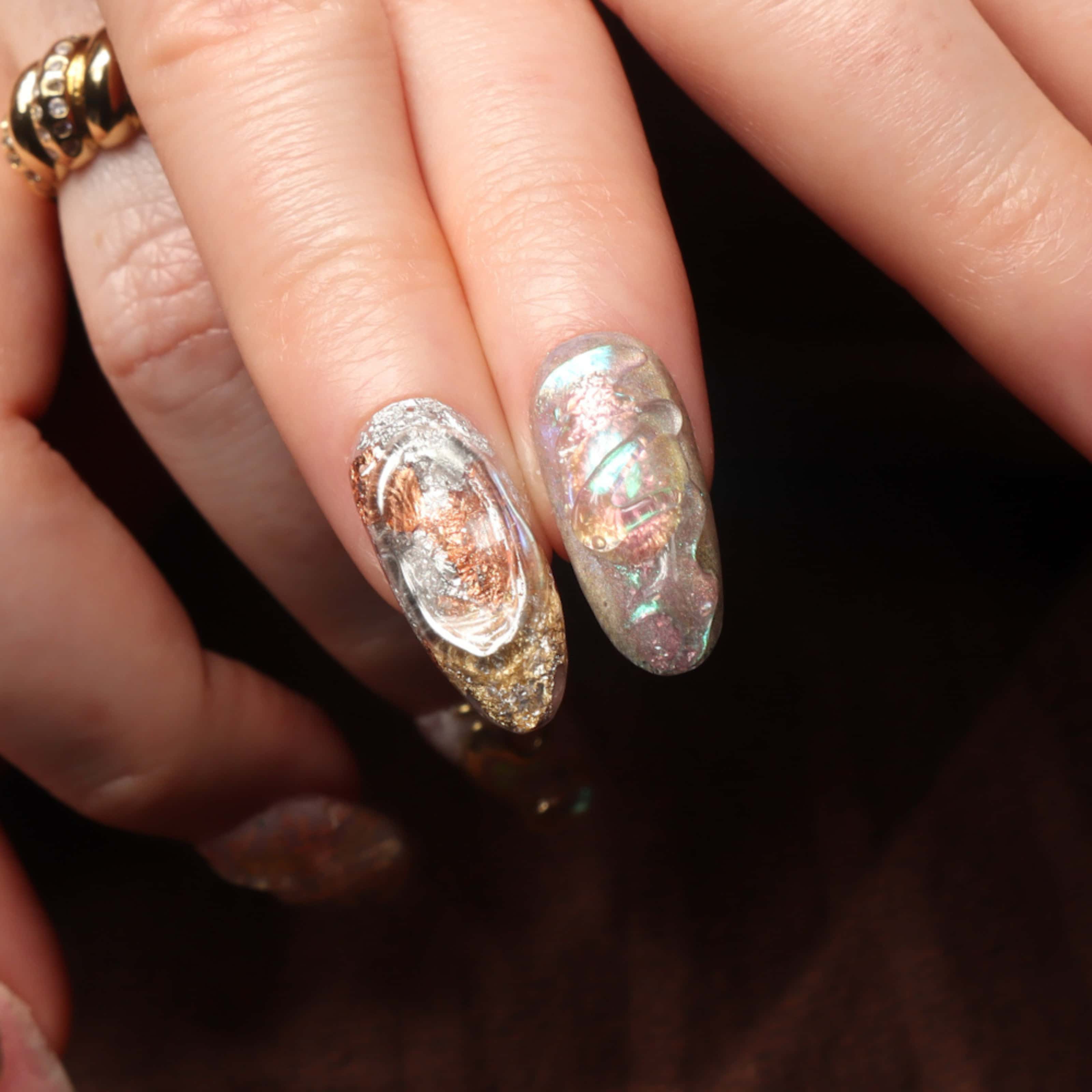 Maximalist nails. Reusable nail extensions. 