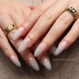 Clean girl manicure. Clean girl nails. Minimalist nails. Reusable nail extensions. 