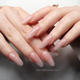 Clean girl manicure. Clean girl nails. Minimalist nails. Reusable nail extensions. 