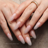 Clean girl manicure. Clean girl nails. Minimalist nails. Reusable nail extensions. 