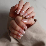 No.4 Chrome Polka Dots Nails