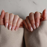 No.4 Chrome Polka Dots Nails