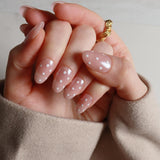 No.4 Chrome Polka Dots Nails