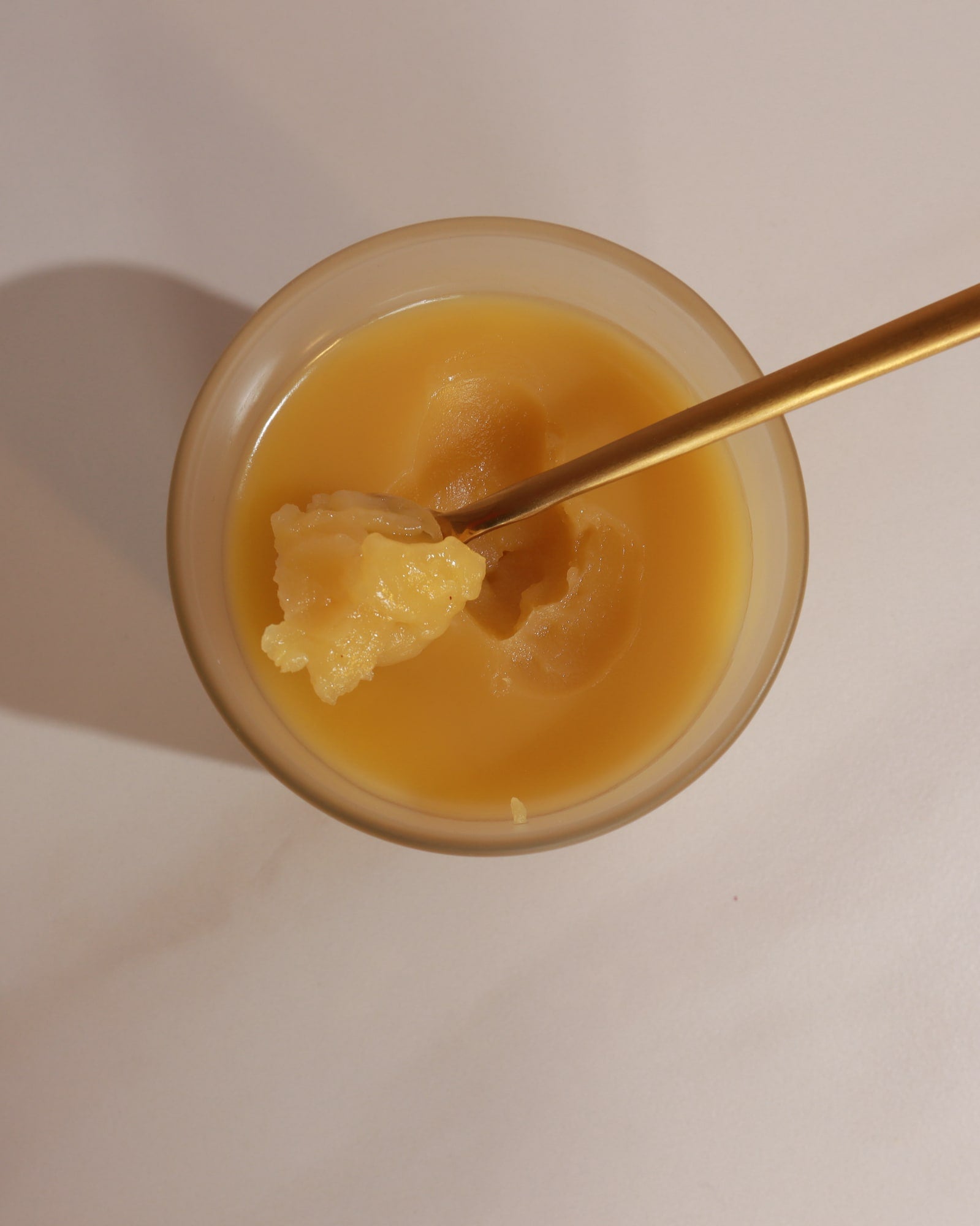 palm and sole balm melt by inglass nails. 