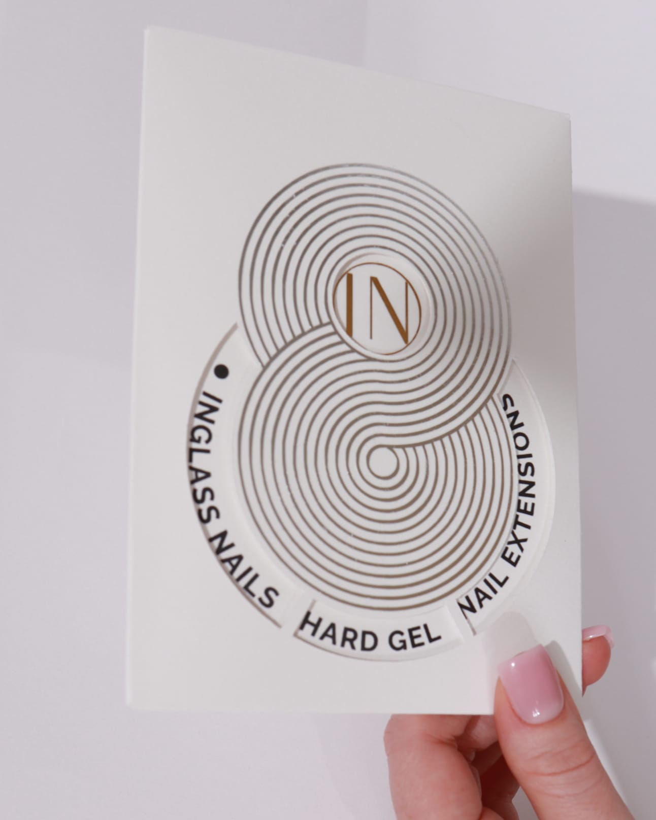 Inglass nails hard gel extensions box 