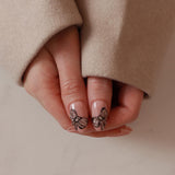 3D bows nails by inglass nails