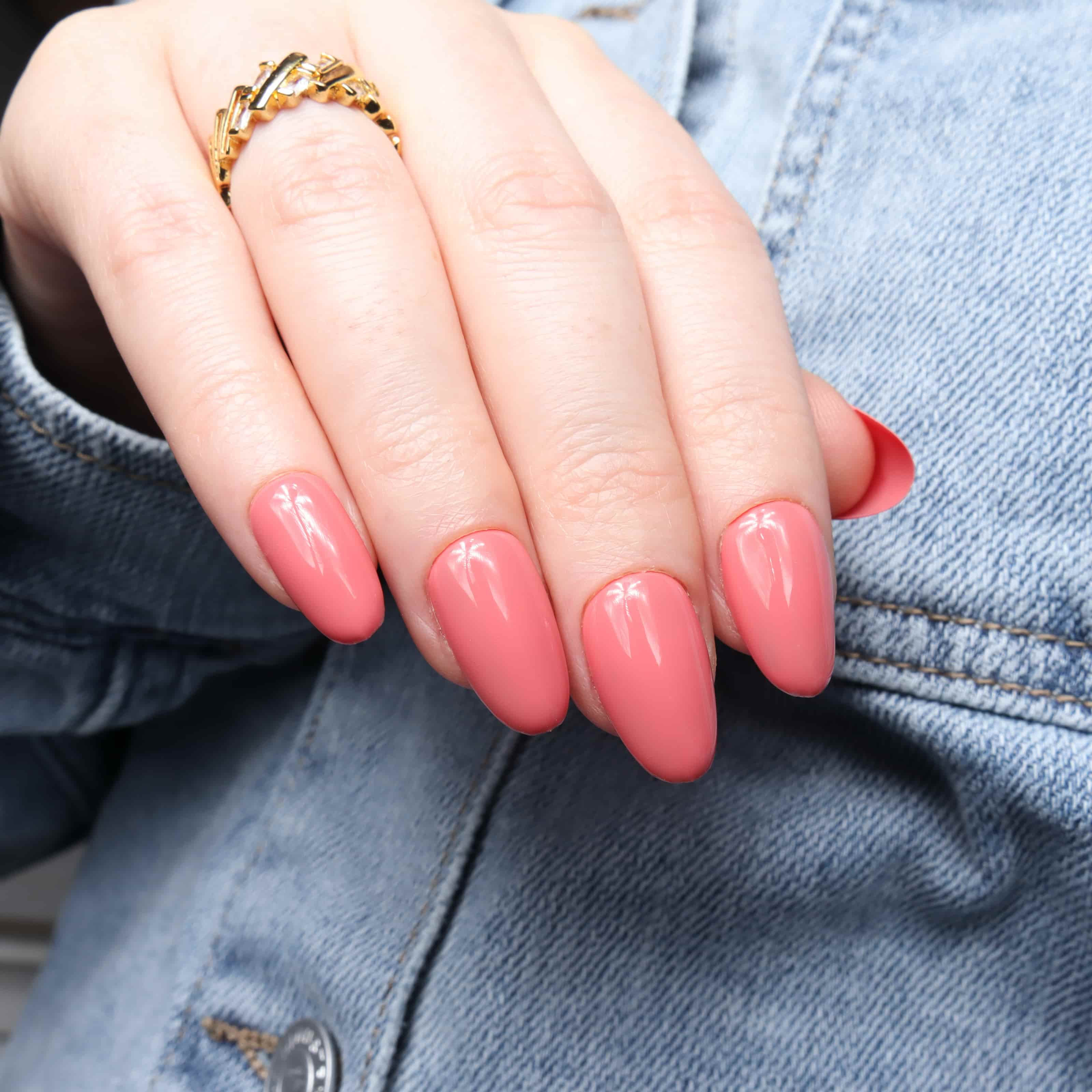Terracotta Pink Reusable Nail Extensions