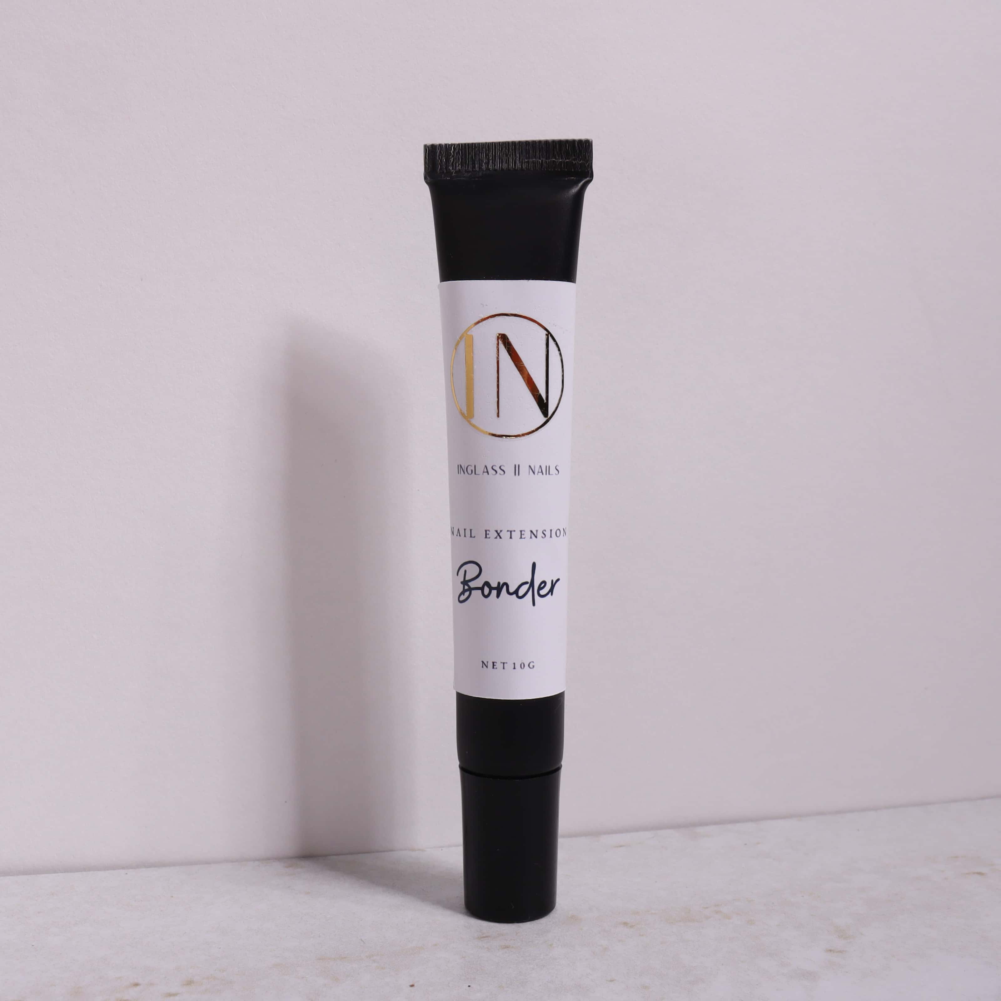 Reusable nail extensions bonder. Air dry gel nail bonder glue. Hypoallergenic nail glue. 