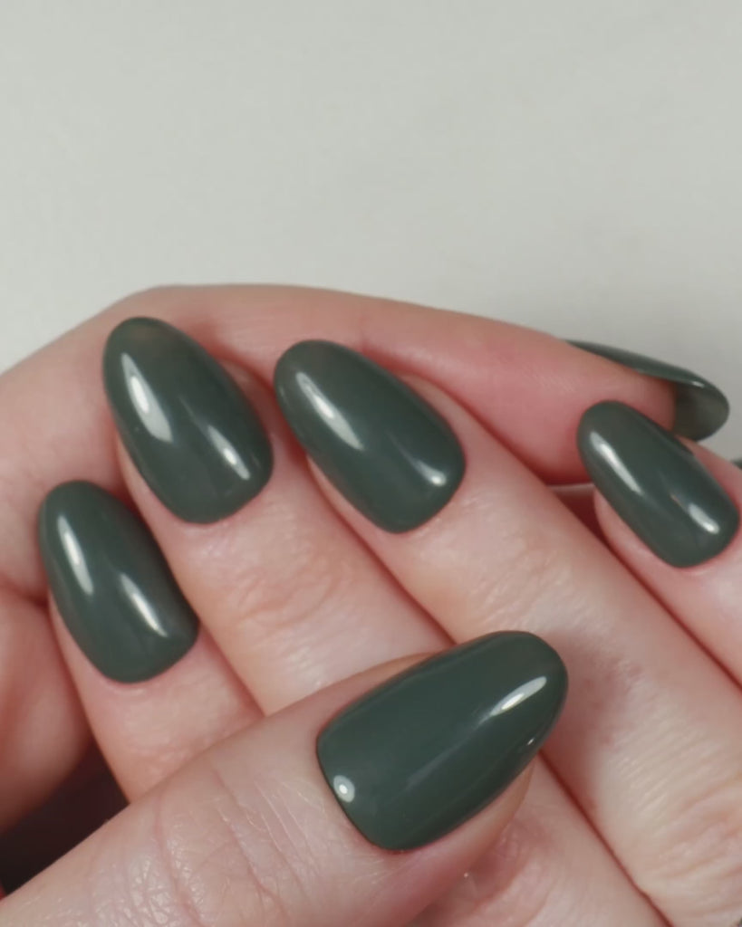 Hard gel reusable nail extensions by Inglass nails. Handmade nail extensions. 