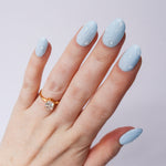 Wet nails aesthetic. Water drops nails. Reusable nail extensions. 