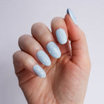 Wet nails aesthetic. Water drops nails. Reusable nail extensions. 